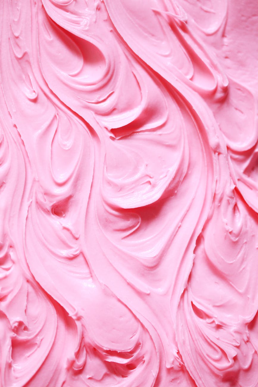 pink butter cream
